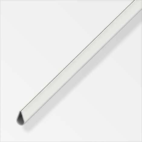 PROFILO CORNICE 15 MM PVC BIANCO 1 METRO