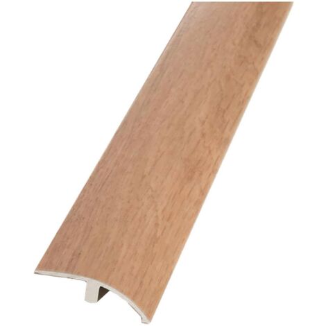 PROFILO CURVO PER LAMINATO E PARQUET 'UNISYSTEM' rivestito rovere scuro