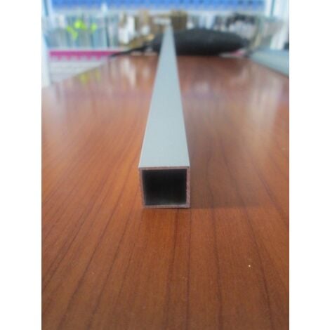 Profilo Da 1 Metro Tubo Quadro Argento Mm 20X20X1 - Arcansas