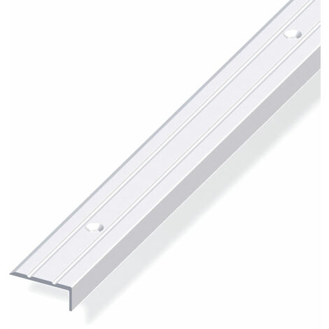 Profilo di chiusura 25x10 alluminio argento 2 m