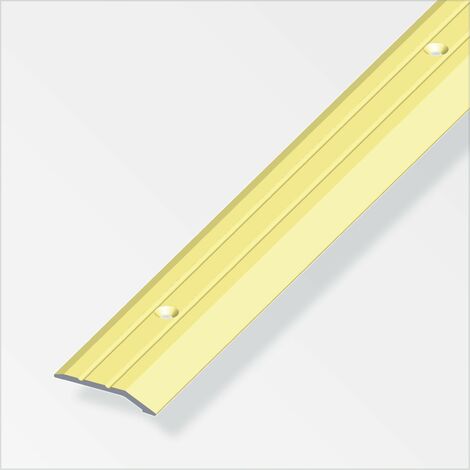 PROFILO DI CHIUSURA 30X5 ALLUMINIO OTTONE 1 METRO
