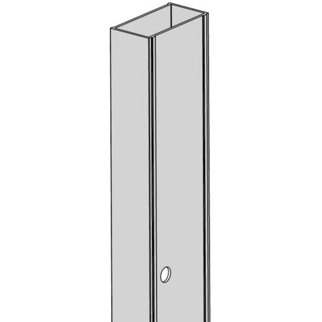 Profilo di compensazione +2cm lato porta ricambio box porta doccia mod. Prime Black
