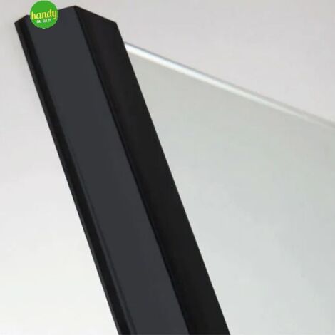Profilo di compensazione per box doccia nero opaco Silqua by Mobo 2/3 x 195 cm
