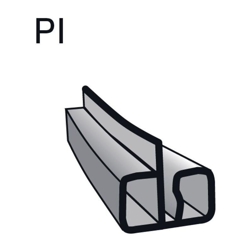 Profilo di fissaggio piastra inferiore per piscine GRE Rif. PC5501420WP.