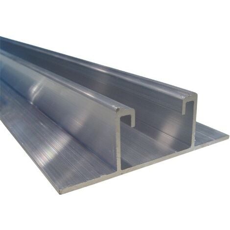 Profilo Fischer in alluminio Solar-Light 3,35 mt per pannelli
