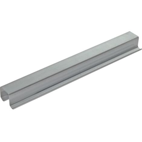 Profilo guida per Top Line 27 alluminio 3500mm. blk Hettich