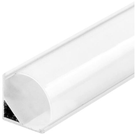 PROFILO IN ALLUMINIO 2M 15.8 X 15.8 MM WHITE HOUSING
