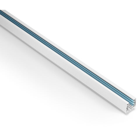Profilo In Alluminio A Plafone Sistema Binario Bianco