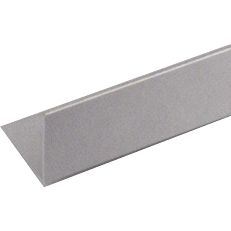 Profilo alluminio '''angolare''' argento 20X20MM 2MT (852)