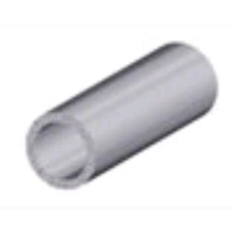 PROFILO in ALLUMINIO CROMATO mod. TUBO TONDO 12X1 mm 2 metri conf. 5 pz