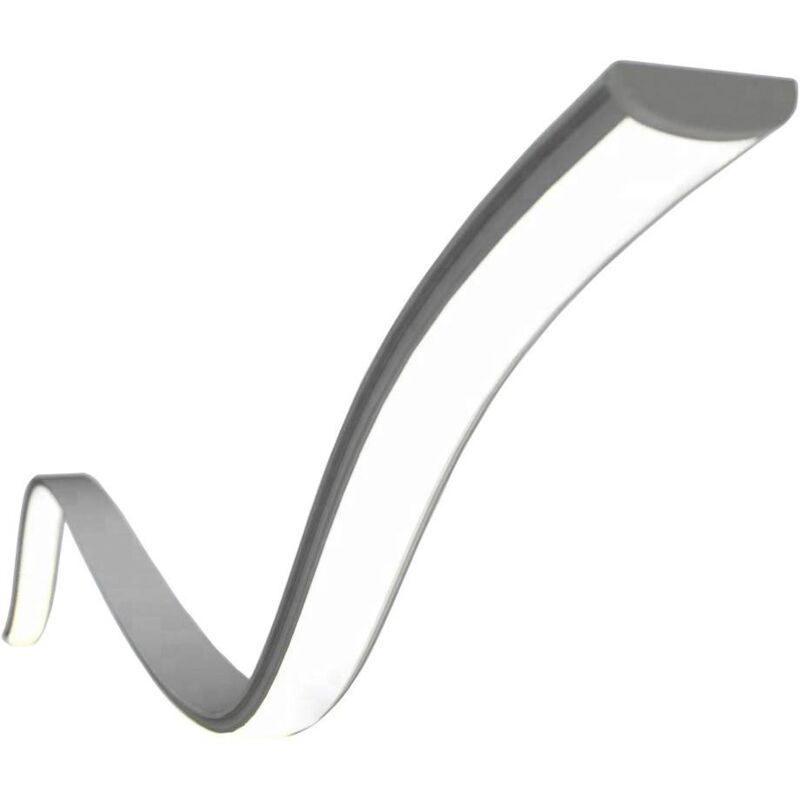 Image of Profilo in alluminio per striscia led flessibile modellabile 18x6