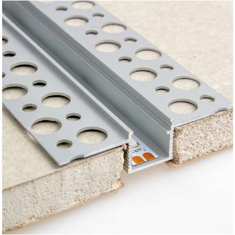 Image of Evotrade - Profilo in Alluminio per Striscia Led Modello angolo interno