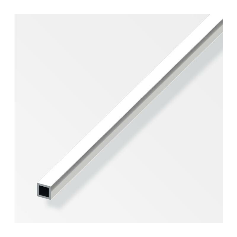 Image of Alfer Aluminium Gmbh - Tubo quadrato alfer aluminium 15x15x1mm lunghezza 1m ottica cromata - 01273