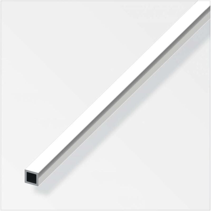 Tubo Quadrato Alluminio 15X15 Brillante 1Metro