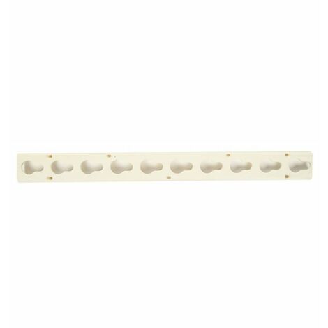 Profilo in plastica per ostacolo da 50 cm: unica, bianco 1200