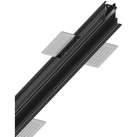 Profilo Incassato 200Cm Ego Alluminio Nero