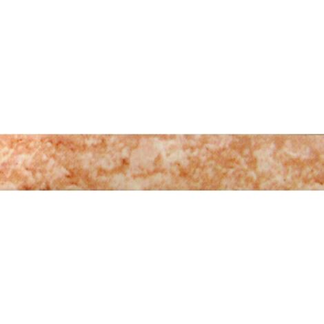 PROFILO JOLLY 10X2700 MM TRAVERTINO ROSA MARMO SET 5 PEZZI - DOVARO