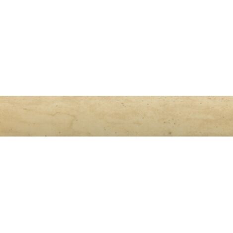 PROFILO JOLLY 10X2700 MM TRAVERTINO SCURO MARMO SET 5 PEZZI - DOVARO