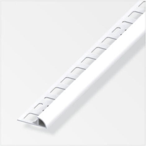 PROFILO JOLLY PVC 10X2,5 BIANCO. Prezzo per 1 pezzo.