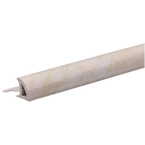 PROFILO JOLLY PVC 8X2,5 MARMOR. ROSA CHIARO. Prezzo per 1 pezzo.