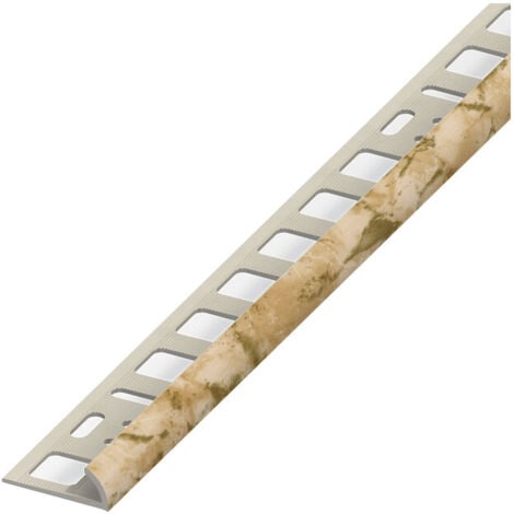 PROFILO JOLLY PVC 8X2,5 MARMOR. ROSA PORTOG.. Prezzo per 1 pezzo.