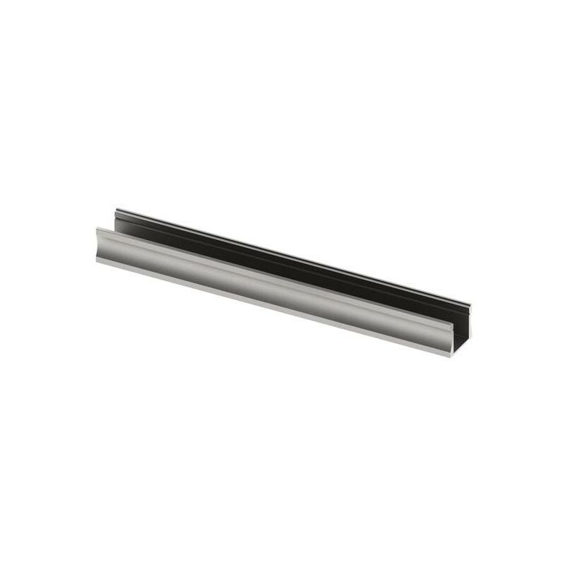 Image of Slimline 15 mm, anodized in silver, aluminum led profile - 3 m