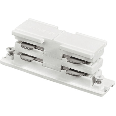 Profilo Link Alluminio Bianco Connettore On-Off