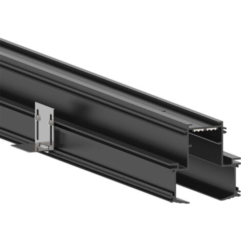 Profilo Per Binario Arca Alluminio Nero