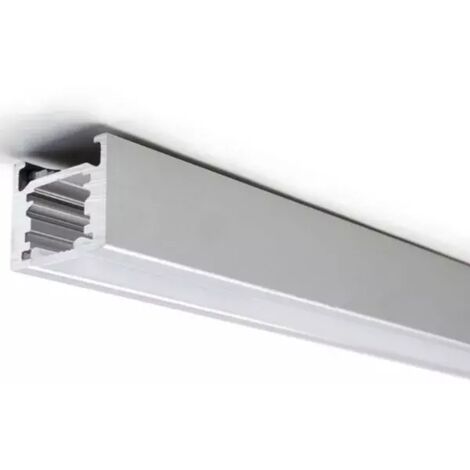 PROFILO PER LED IN ALLUMINIO TWIG L.3000 MM SENZA COPERTURA DOMUS LINE OFFERTA