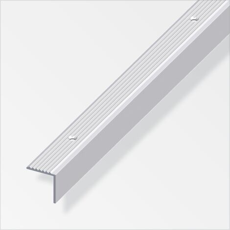 profilo per scala 19x20  alluminio forato