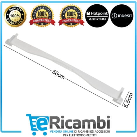 HOTPOINT ARISTON Profilo Posteriore per Ripiano Vetro Frigo Originale Ariston Indesit C00507757