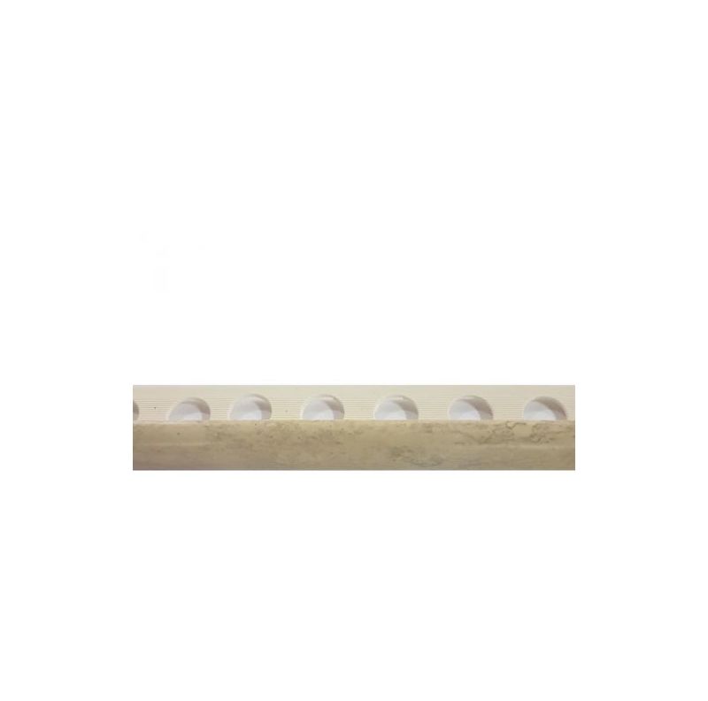 Profilo proteggi angolo jolly in pvc marmorizzato travertino beige MT.2,60