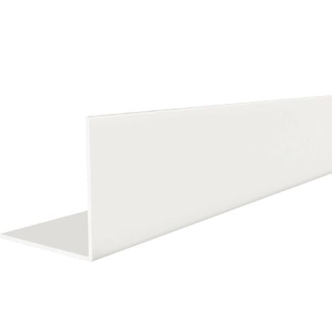 PROFILO PVC """ANGOLARE""" BIANCO 15X15MM 2MT (1547/OP)