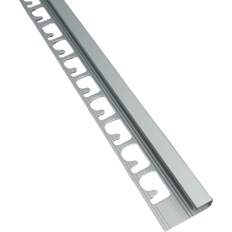 Profilo Rivestimento Prosquare Alluminio Satinato – 12,5 mm
