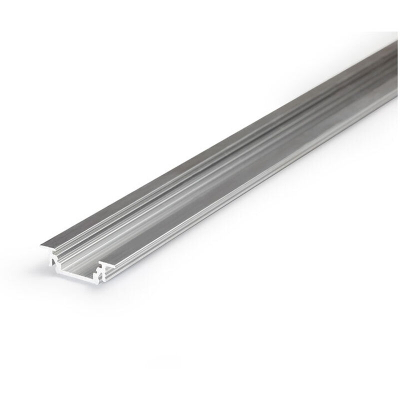 Profilati incassati a scanalatura 1000mm - 14,4mm - ALLUMINIO GREZZO