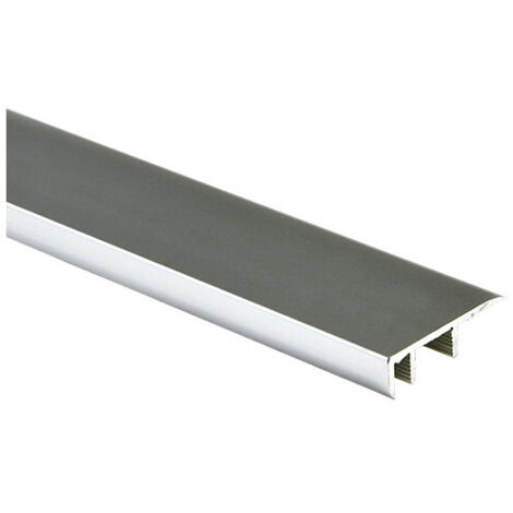 Profilo terminale alluminio pavimento SP6/9 8×30×2700 mm – bordo rifinito