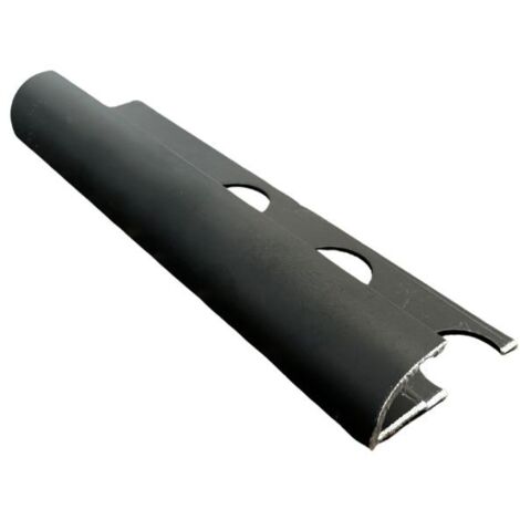 Profilo Tondo in Alluminio Nero Opaco - Barra da2,5 metri : Modello - 10MM