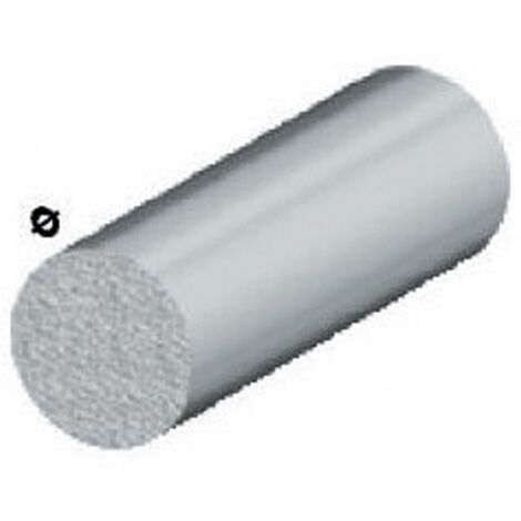 profilo tondo pieno cm 100 h argento   6 mm profili alluminio asta