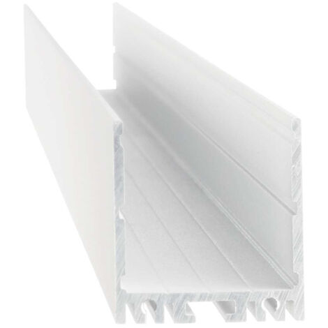 Profilo Trimless Vision Alluminio Bianco 200Cm