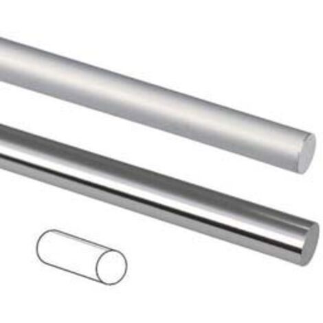 PROFILO TUBO TONDO PIENO IN ALLUMINIO- - ø mm.6 mt.1 argento - 5 pezzi