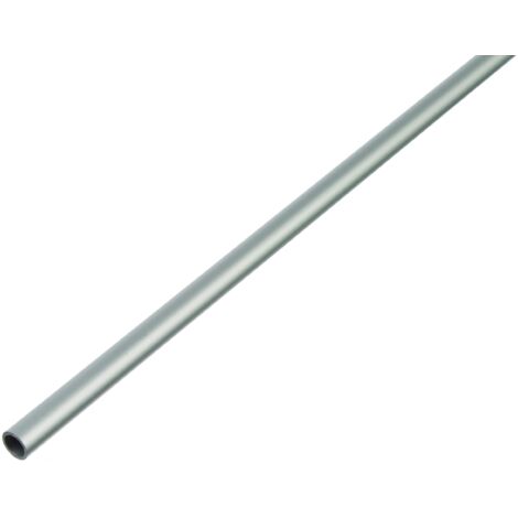PROFILO TUBOLARE D.25X1000MM ALLUMINIO ANODIZZATO
