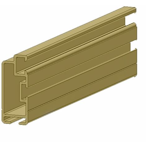 Profilo Zanzariera Alluminio 250 Bronzato Medal