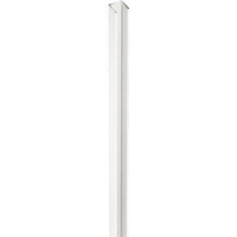 PROFILO"U"PVC MM.10X6X1,5 BIA.M.1