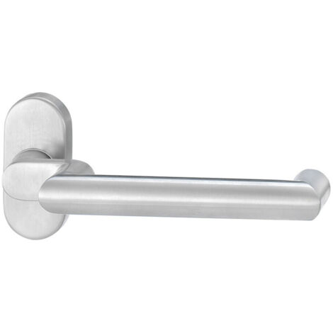 Profiltürdrückerlochteil 1133/2033 VA EST ov.8mm gekr.EDI