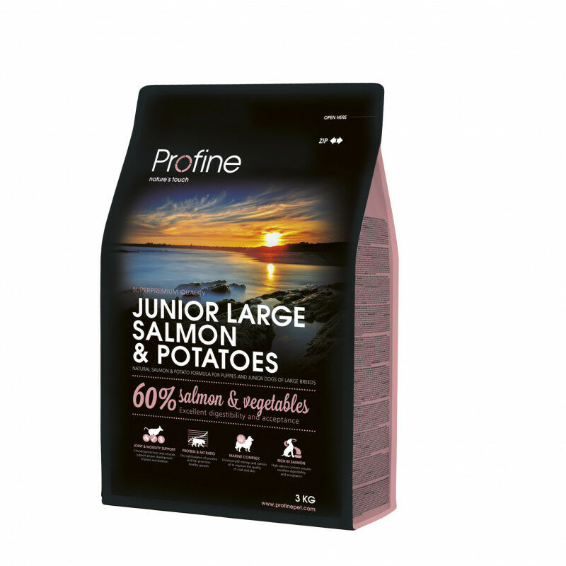 

para perros junior large salmon 3 kg - Profine