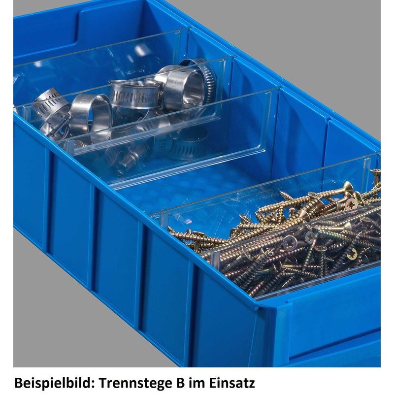 Allit - profiplus divider b shelfbox boîte de rangement 456591