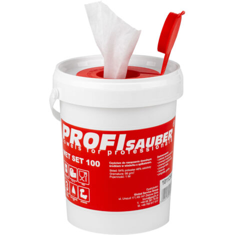 ProfiSauber WET SET 100 Nasseimer mit Spender