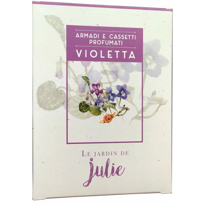 Image of Le Jardin De Julie - Profuma Armadi e Cassetti 3 Pezzi Violetta
