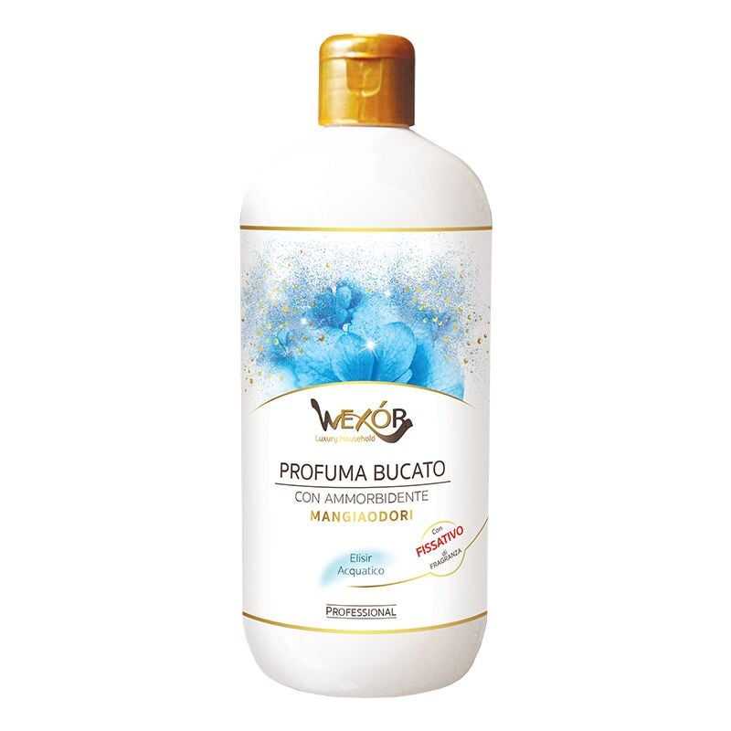 Wexor - parfums laverie avec adoucissant elixir aquatique 500ML