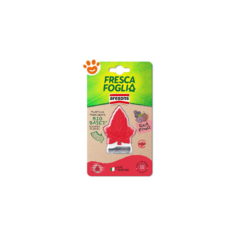 Image of Profumatore Fresca Foglia Red Fruit - Confezione da 1 pezzo - Arexons